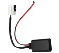 Ujjdwiurgh 1 PCS Module Bluetooth sans pour Voiture à 12 Broches, Adaptateur de Câble AUX-in Radio sans en Plastique Noir pour E60 04-10 E63 E64 E61 E70 E90 E91 E92