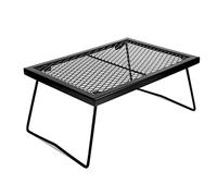 Ujjdwiurgh 1 PCS Outdoor Portable Pliant Mesh Table Camping Léger Barbecue Table pour Voyage Tour