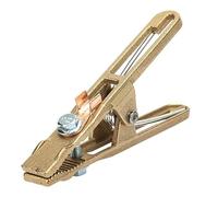 Ujjdwiurgh 1 PCS Pince de Mise à la Terre pour Machine à Souder TIG Pince de Mise à la Terre en Laiton (260A) Facile à Remplacer