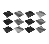 Ujjdwiurgh 1 Pi¨¨ce de Panneaux Acoustiques Auto-Adh¨¦sifs en Mousse Insonoris¨¦e 12 X 12 X 1 Pouce pour Home Studio