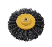 Ujjdwiurgh 1 Piece 150X40Mm X M14 P60 Abrasif En Nylon Roue De Brosse De Polissage Pour Broyage D'Antiquite De Pierre Mobilier En Bois