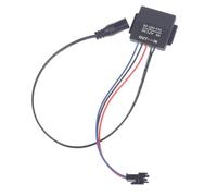 Ujjdwiurgh 1 Pièce 5-12 V Interrupteur de Miroir de Salle de Bain Capteur à Interrupteur Tactile pour Phare de Miroir de Lumière LED Facile à Utiliser Deux Couleurs