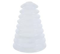 Ujjdwiurgh 1 pièce collecteur de poussière en caoutchouc pour perceuse électrique marteau perforateur collecteur de poussière perceuse électrique accessoires outils électriques blanc