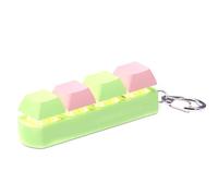 Ujjdwiurgh 1 Pièce de Décompression Clavier Clicker Toy Keyboard Cube-Jouet Mécanique Clé Jouet Bouton en Plastique Soulagement du Stress pour Cadeaux pour Adultes,D