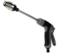 Ujjdwiurgh 1 pièce d'eau portable grise pour nettoyage de voiture, machine à laver, tuyau d'arrosage de jardin, buse d'arrosage, mousse d'eau