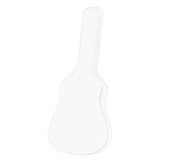 Ujjdwiurgh 1 Pièce Housse Anti-Poussière pour Guitare Transparent Translucide PVC Anti-Poussière Étanche Housse pour Guitare Électrique Acoustique Sac de Rangement de Protection