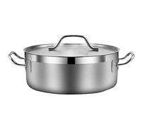 Ujjdwiurgh 1 Pièce Ménage Épaisse Marmite à Soupe Spéciale Chaudière pour Cuisinière à Induction