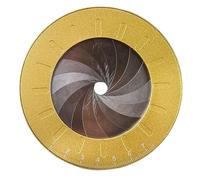Ujjdwiurgh 1 Pièce Outil de Dessin de Cercle Outil de Dessin de Mesure Réglable Règle de Traçage Outils de Mesure Métal