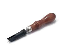 Ujjdwiurgh 1 Pièce Réglable en Forme de V Trancheuse de Cuir Outil de Poussée du Cuir Outil de Rainurage du Bois du Cuir