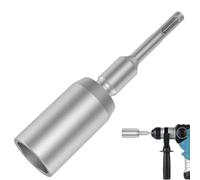 Ujjdwiurgh 1 pièce SDS-Plus T Post Ground Rod Driver Drill Bit Driver Hammer Drill Rod Converter for Hammer Drill Ground Rods C