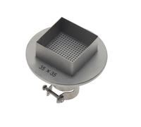 Ujjdwiurgh 1 Pièces Buse BGA Buse de Soudage SMD 850 Buses de Station de Soudage à Air Chaud, Accessoires de Soudage de Buse BGA Universelle 35x35mm