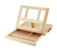 Ujjdwiurgh 1 Pièces Portable 4 Vitesses Réglables Tiroir Style Burlywood Portable Art Case pour Débutants et Adultes