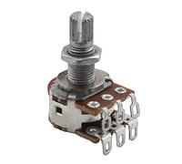 Ujjdwiurgh 1 PièCes SéRies MN500K PotentiomèTre D'ÉQuilibre à Double MéLange (POT) Commutateur de Commande de Tonalité de Volume de Basse de Guitare