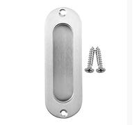 Ujjdwiurgh 1 poignée de porte coulissante rectangulaire en acier inoxydable