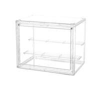 Ujjdwiurgh 1 présentoir en acrylique à trois couches, résistant à la poussière, style échelle de rangement pour modèles d'anime, boîtes aveugles, bijoux