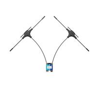 Ujjdwiurgh 1 Récepteur Double Fréquence ELRS 915M/2.4G GemX Gemini pour Avion de Croisement FPV