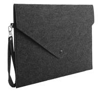 Ujjdwiurgh 1 sac à documents simple A4 de grande capacité, gris foncé, porte-documents, dossiers, produits de classement en feutre chimique