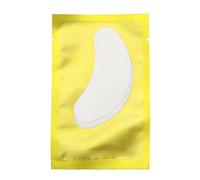 Ujjdwiurgh 10 Paires de Patchs pour les Cils Sous les Oculaires Cils Extension de Cils Patchs en Papier Astuces pour les Yeux Autocollant Enveloppes Beauté Maquillage Outils Or