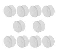 Ujjdwiurgh 10 Pcs Ventouse Double Face - Ventouses pour Verre, Plastique - Largeur 30 Mm