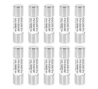 Ujjdwiurgh 10 Pièces 1000 Fusible Solaire Pv Anti-Déflagrant Fusible Argent - 12A