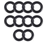 Ujjdwiurgh 10 PièCes en Caoutchouc MéCanique Joint Torique Joints D' 15 Mm X 9 Mm X 3 Mm