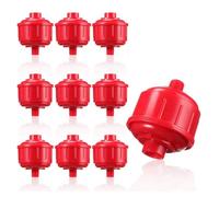 Ujjdwiurgh 10 Pièces Mini Filtres à Eau et à Air Jetables Filtre à Air Standard 1/4 Pouce pour Pulvérisateurs et Outils à Air