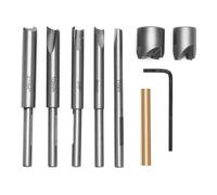 Ujjdwiurgh 10 Pièces Pen Mill Set, Trimmer System en Acier Haute Vitesse pour les Kits de Stylo pour le Travail Du Bois.