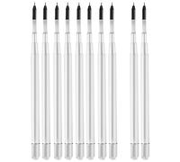 Ujjdwiurgh 10 PièCes Recharges de Stylo à Pointe Fine Recharge de Rechange pour Stylos de DéSherbage, Remplacer de Vinyle D'Artisanat pour Aiguille de Recharge