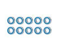 Ujjdwiurgh 10 PièCes Roulement 5X11X4Mm Kit pour Slash Stampede Bandit 2WD 1/10 RC Voiture PièCes de Rechange Accessoires de Mise à Niveau