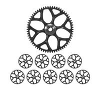 Ujjdwiurgh 10 PièCes SéRies Engrenage Principal pour V911S V977 V988 V930 V966 XK K110 HéLicoptèRe TéLéCommande Avion Drone PièCes de Rechange Accessoires