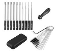 Ujjdwiurgh 10 Pièces Séries Kit D'Outils de Carburateur de Tournevis de Réglage de Carburateur pour Tronçonneuse de Désherbeur de Coupe-Moteur