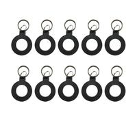 Ujjdwiurgh 10 Pièces T5577 EM4305 Copie Réinscriptible Étiquette RFID en Double EM4100 125Khz Carte Jeton de Proximité Porte-Clés, Installation Facile Couleur Noire