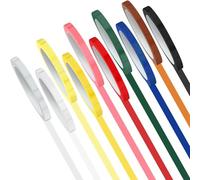 Ujjdwiurgh 10 Rouleaux de pour Autoclave 216 Pieds D'Identification D'Instruments Colorés 10 Couleurs Rubans pour Instruments Dentaires