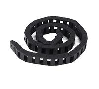 Ujjdwiurgh 10 x 20mm 1M Ouvert sur les deux cotes Plastique cable de remorquage Cable Chaine de Drag