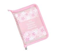 Ujjdwiurgh 100 Enveloppes Challenge Binder Classeur D'Épargne pour Save 5050 avec Enveloppes de Trésorerie pour la Planification Budgétaire avec Couvercle à Fermeture Éclair