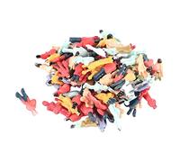 Ujjdwiurgh 100 Pcs ÉChelle 1: 200 Mix Peint ModèLe Personnes Train Train Street Passenger Figures