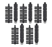 Ujjdwiurgh 100 Pièces (50 Paires) Ensemble D'Irrigation Jardin Goutteur D'Atomisation Réglable Tee Joint De Connexion D'Atomisation Ensemble D'Irrigation Goutte À Goutte D'Irrigation L'Eau