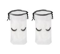 Ujjdwiurgh 100 PièCes à Cils pour les Clients à Friandises pour les Clients de Suivi des Cils Extensions de Cils de Maquillage Clair