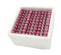 Ujjdwiurgh 100 pièces/boîte de polissage pour pierre abrasive tête de meulage électrique foret roue 4-10 mm pour perceuse outils rotatifs 3 mm