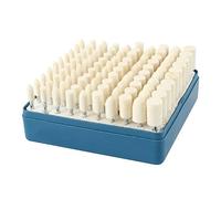 Ujjdwiurgh 100 Pièces de Meule Laine Feutre Polissage Meule Tête de Meulage 3mm Poignée Pièces de Polissage Accessoires