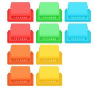 Ujjdwiurgh 100 Pièces Onglets pour Dossiers de Fichiers 3,15 Pouces Onglets pour Dossiers Suspendus Insère des Onglets pour Dossiers Suspendus en Plastique Multicolores