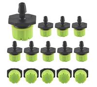 Ujjdwiurgh 100 PièCes SéRies 1/4 Pouce RéGlable Micro-Type SystèMe D'Irrigation Goutte à Goutte Arrosage Arroseurs Anti-Colmatage éMetteur Fournitures de Jardin