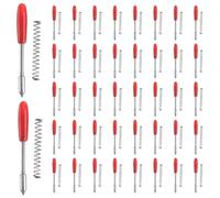 Ujjdwiurgh 100 PièCes SéRies 45 DegréS Vinyle Cutter Traceur Lames pour Graphtec CB09U CB09 Silhouette CaméE Couteau de Coupe CréAteur de pour