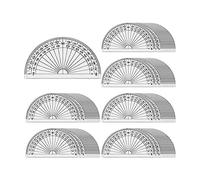 Ujjdwiurgh 100 Rapporteurs Mathématiques en Vrac pour Salle de Classe, Ensemble de Rapporteurs pour L'Ingénierie