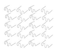 Ujjdwiurgh 1000 PièCes 0.6Mm S Vague Agrafes pour Voiture Pare-Chocs Carrosserie Plastique Agrafeuse Kit de RéParation 0.6Mm Vague Agrafes Outils de Soudure