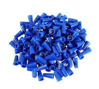 Ujjdwiurgh 1000 Pièces de Capuchons de Fils Bleus, Connecteurs Électriques à Vis, Bornes à Écrou, Capuchons de Fils Portables en Plastique pour une Connexion