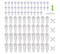 Ujjdwiurgh 105 Pack Cintres pour Mur Dur en BéTon Murale Cadres Photo Crochet Cloison SèChe Art Peinture Affichage Horloge Photos de Mariage Kit de MatéRiel Suspendu pour le Bureau à Domicile
