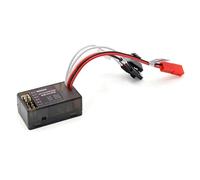 Ujjdwiurgh 10A Brossé ESC 2S 3S 12V Contrôleur de Vitesse Double Voie Frein LED Contrôle pour Véhicule RC Voiture Bateau Réservoir Pièces de Rechange de Remplacement