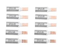 Ujjdwiurgh 10pcs Disjoncteur Terminal de Câble en Cuivre et en Aluminium pour Compteur Électrique Connecteur de DTLC-25