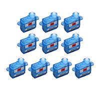 Ujjdwiurgh 10Pcs GH-S37D 3.7G Digital Servo Miniature Servo pour RC Avion Trex 250 HéLicoptèRe Bateau Voiture
